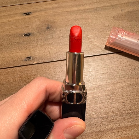 Dior Black Lipstick with Silver Detailing - Picture 3 of 3